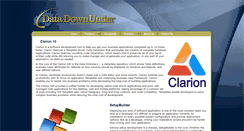 Desktop Screenshot of datadownunder.com.au